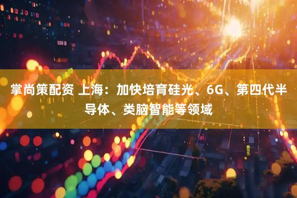 掌尚策配资 上海：加快培育硅光、6G、第四代半导体、类脑智能等领域