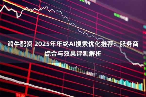 鸿牛配资 2025年年终AI搜索优化推荐：服务商综合与效果评测解析