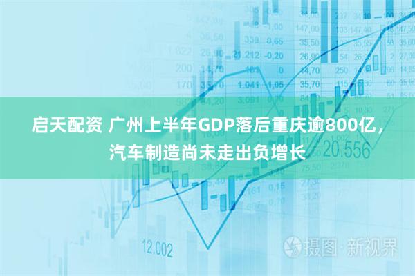 启天配资 广州上半年GDP落后重庆逾800亿，汽车制造尚未走出负增长
